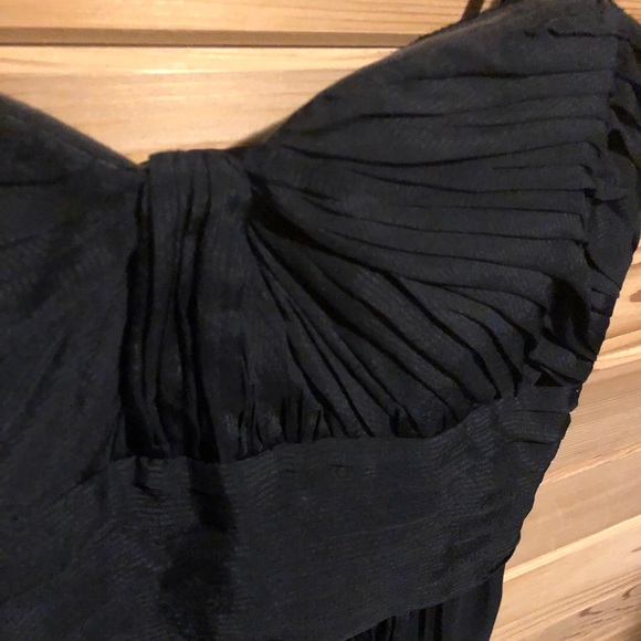 BCBG MAXAZRIA Strapless Chiffon Dress - Picture 2 of 8